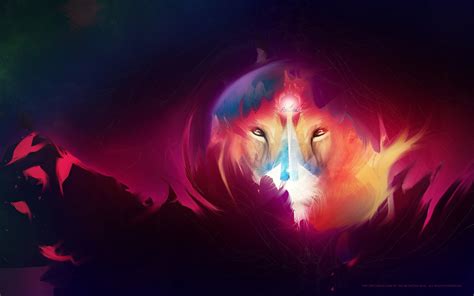 Rainbow Lion Wallpaper Wallpapersafari