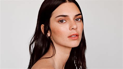 Wallpaper Kendall Jenner Women Face Model Brunette