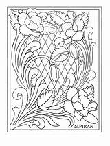 Carving Tooling Tooled Aktenordner Punzieren Stencils Pyrography Piran sketch template