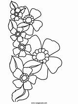 Disegni Viole Blume Fiore Rododendro sketch template