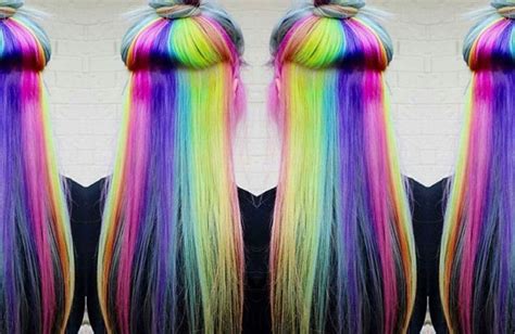 hidden rainbow hair is here to transform you into a real life unicorn