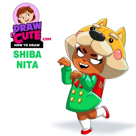 how to draw shiba nita ilustración de fantasía