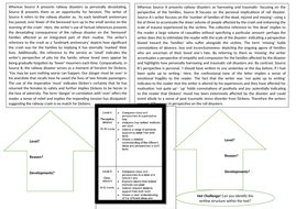 aqa language paper  question  clear  perceptive teaching resources