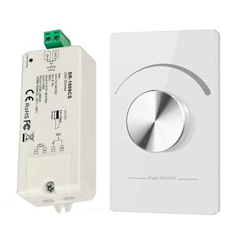 voltage led dimmer switch wall mount
