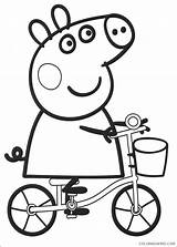 Peppa Pig Coloring Pages Coloring4free Printable Cartoons Pintar Related Posts sketch template