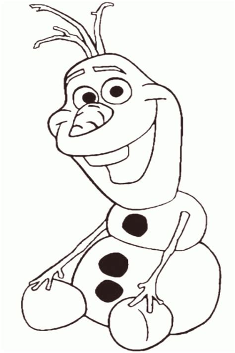 olaf coloring page  wecoloringpagecom nice frozen olaf coloring page