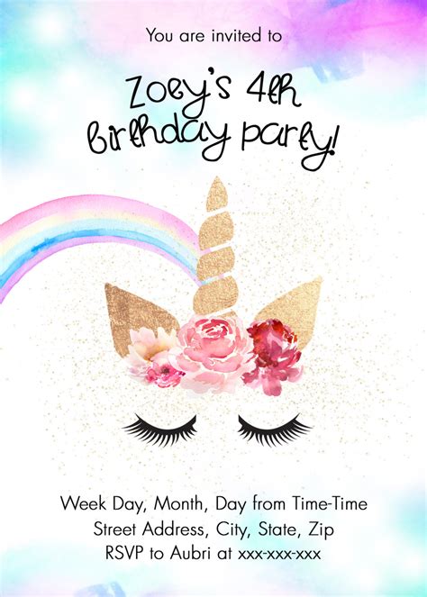 unicorn birthday party ideas   printable  diy lighthouse