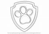 Badge Ryder Shield Step Abzeichen Huella Drawingtutorials101 Perro Colorear Patrouille Pat Huellas Patrulla Escudo Canina Ausmalen Hund Dibujos Pfoten Gemerkt sketch template