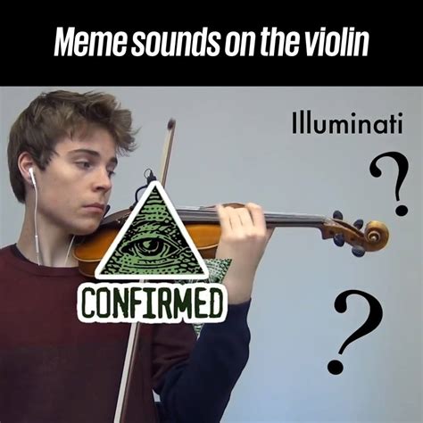Guy Plays Meme Sounds On The Violin Your Favourite Memes Brought To