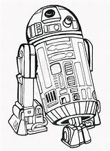 Wars Coloring Star Pages Droid Printable Vector C3po R2 D2 Drawing Kids Print Colouring Lego Ausmalbilder Starwars Color Silhouette Graphics sketch template