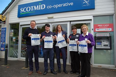 scotmids p carrier bag charges  support anthony nolan scotmid  operative