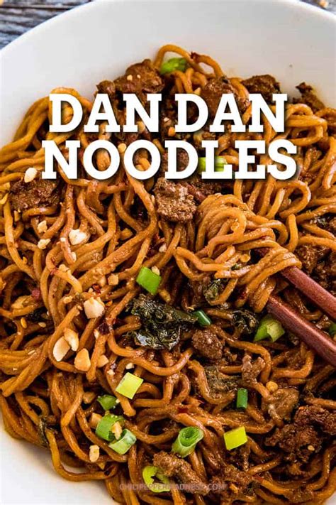 Dan Dan Noodles Chili Pepper Madness