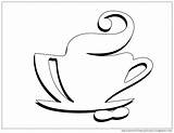 Coloring Tea Coffee Pages Cup Decided Turned Done Never Something Ve Clipart Before Into Some Do Template sketch template