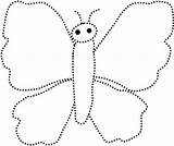 Dot Dots Butterfly Connect Coloring Pages Butterflies Worksheet Kindergarten Kids Tracing Worksheets Printable Colouring ασκησεισ Color Choose Board sketch template