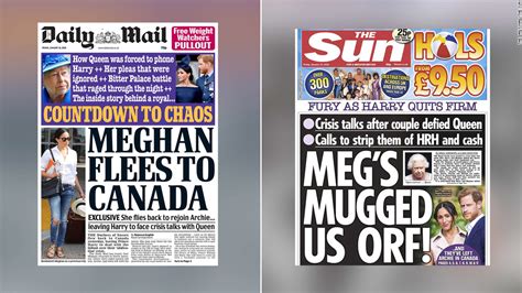britains top tabloids     meghan  theyre