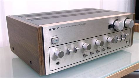 sony ta  integrated amplifier audiobaza