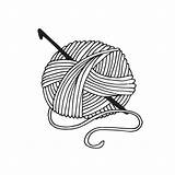 Crocheting sketch template