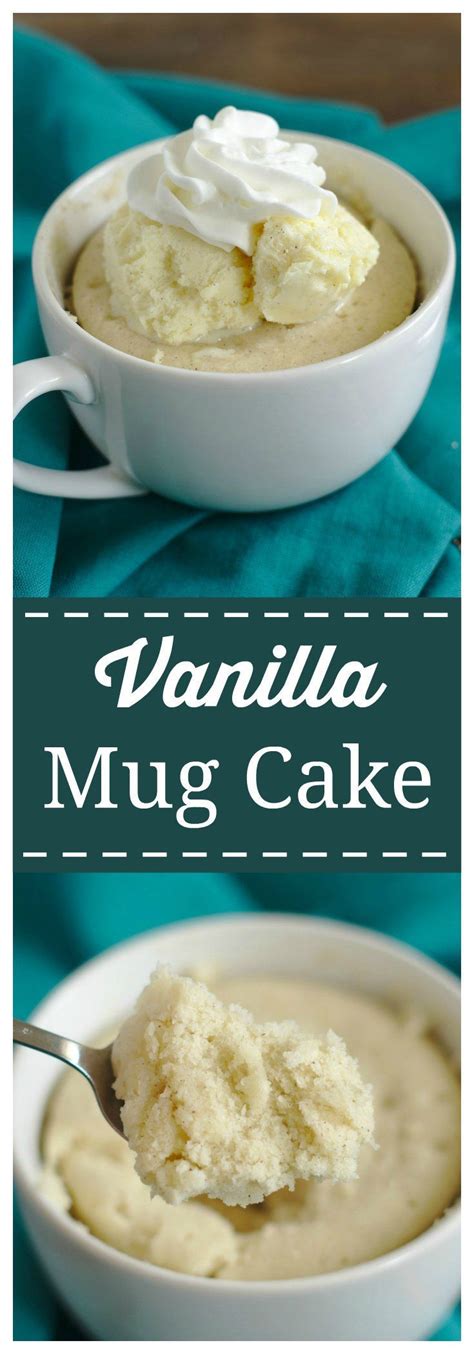 vanilla mug cake recipe vanilla mug cakes mug recipes single
