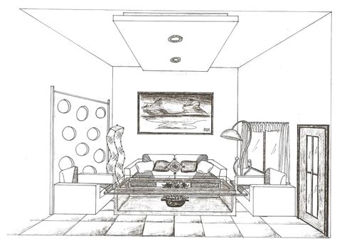 populer  sketsa desain interior gambar gapura