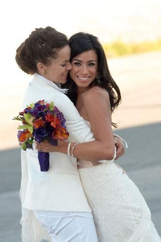 Real L Word Stars Whitney Mixter And Sara Bettencourt Tie The Knot