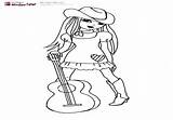 Coloring Pages Cowgirl Cowboy Getcolorings sketch template
