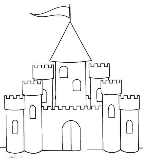 cool castle coloring pages collection  coloring sheets
