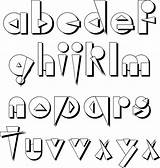 Alphabet Alphabets sketch template