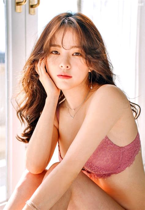 korean fashion haneul model sexy lingerie set may 2018