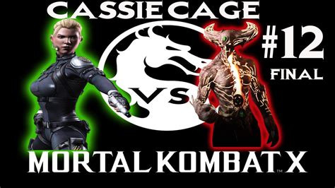 Mortal Kombat X Capitulo 12 Cassie Cage Final Ps4 EspaÑol Latino