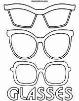 Eyeglass Inspirational sketch template