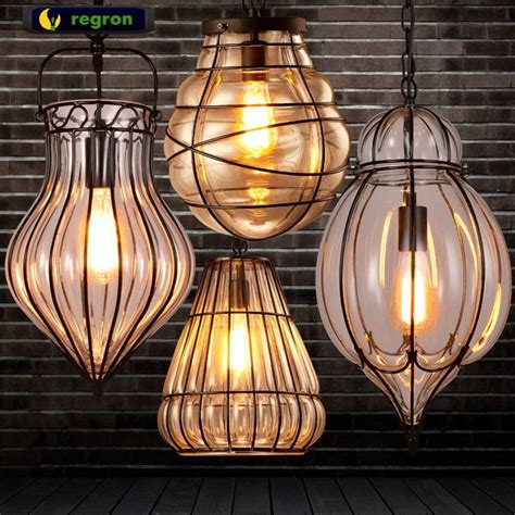 Luxury Industrial Iron Wire Pendant Light For Model Room