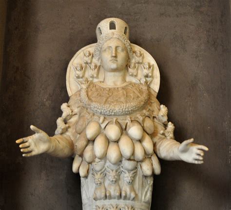 Testicles On A Goddess Of Fertility Ephesian Artemis