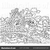 Coloring Clipart Illustration Bannykh Alex Royalty Rf sketch template