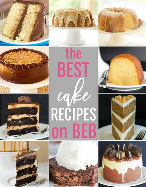 top  list  cake recipes