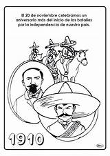 Mexicana Revolucion Dibujar Revolución Imágenes sketch template