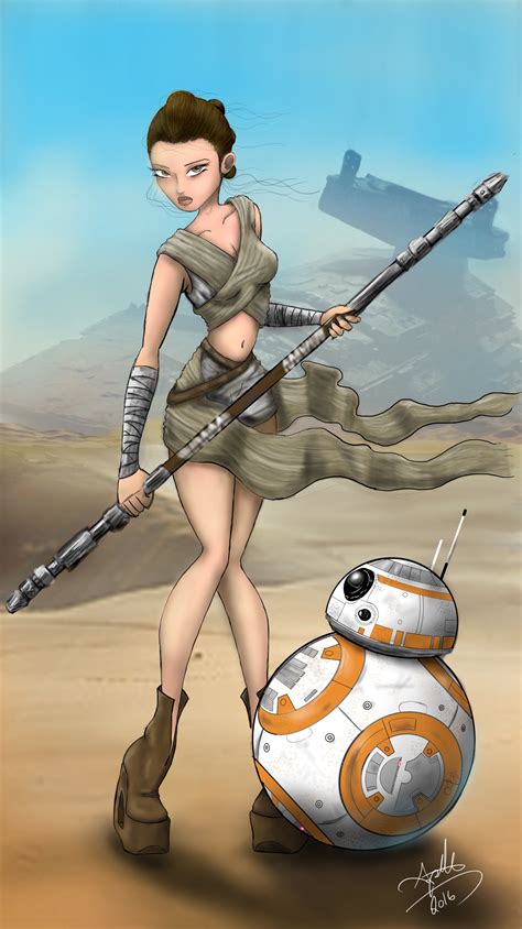 sexy rey and bb8 by allsketchedout33 on newgrounds