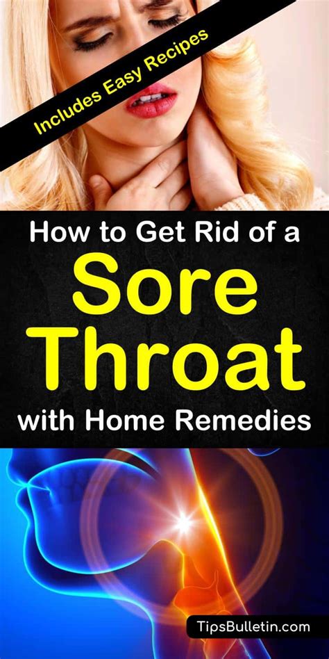home remedies   rid   sore throat