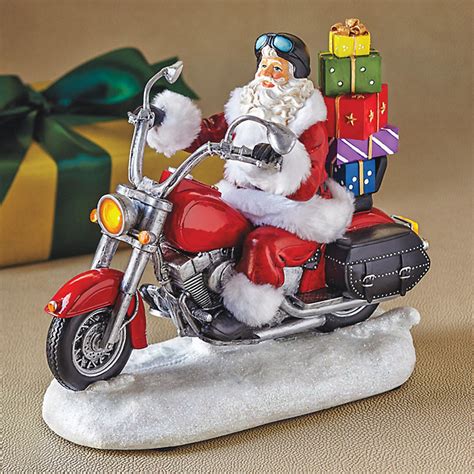 motorcycle santa musical gumps