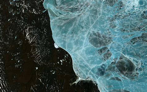 landsat laptev sea russia