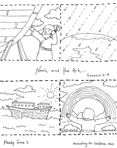 printable noahs ark coloring pages