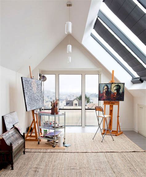 stunning art studio design ideas  small spaces freshouz home
