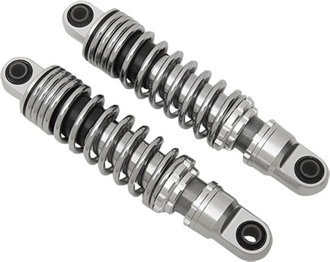 drag specialties chrome  rear motorcycle shocks   harley touring