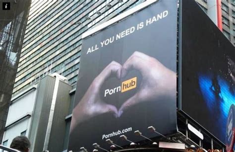 Pornhub’s Times Square Billboard Lasted All Of A Couple