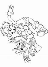 Digimon Kleurplaten Coloriages Animaatjes Kleurplaat Disegno Gifgratis sketch template