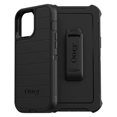 otterbox defender series pro phone case  apple iphone  pro max black brickseek
