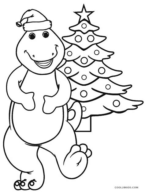 printable barney coloring pages  kids coolbkids
