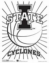 Coloring State Pages Ohio Iowa Cyclones Osu Cowboys Color Printable Getcolorings Getdrawings sketch template