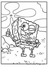 Spongebob Coloring Iheartcraftythings sketch template