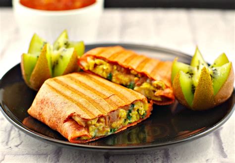 vegetarian mediterranean breakfast burritos food meanderings