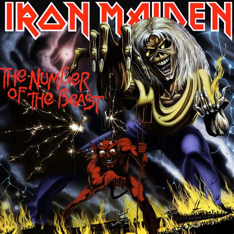 full albums iron maidens  number   beast cover